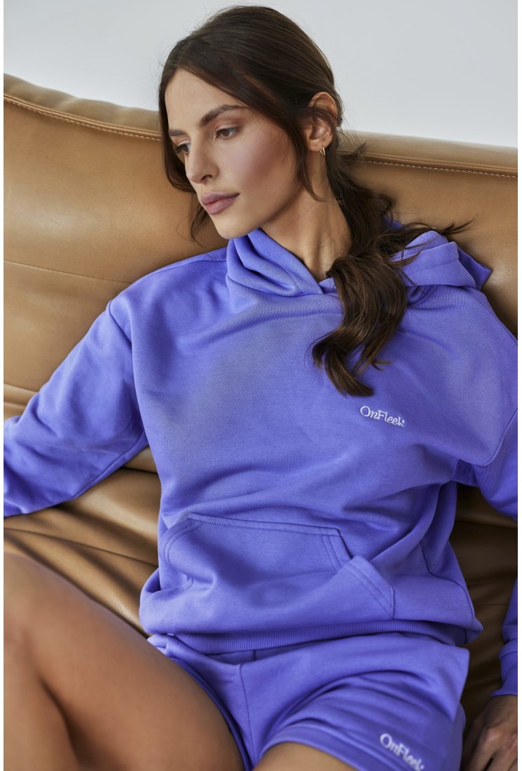 Bluza z kapturem TORONTO Violet
