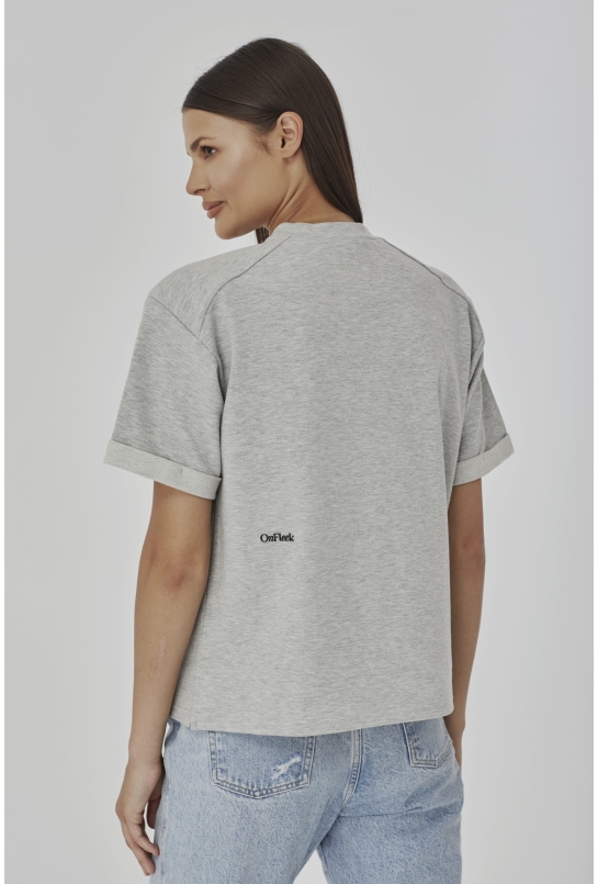 T-shirt oversize NICOLE Grey
