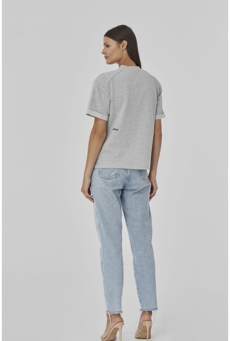 T-shirt oversize NICOLE Grey
