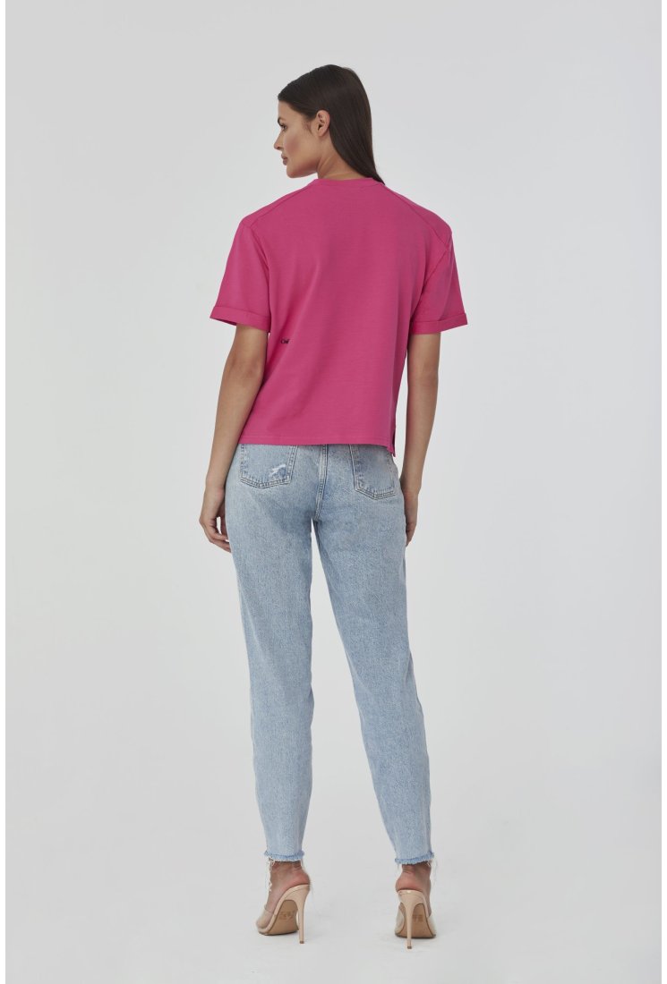T-shirt oversize NICOLE Pink