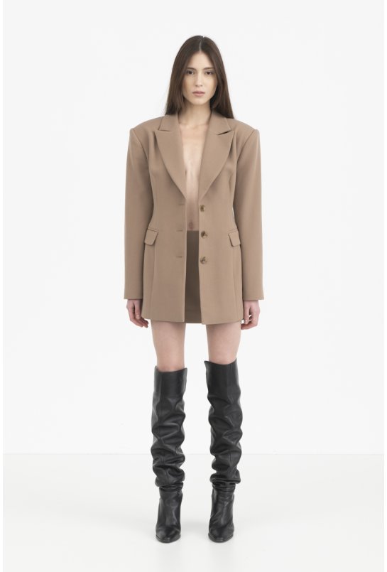 Spódnica Linda Beige, zdjęcie 3