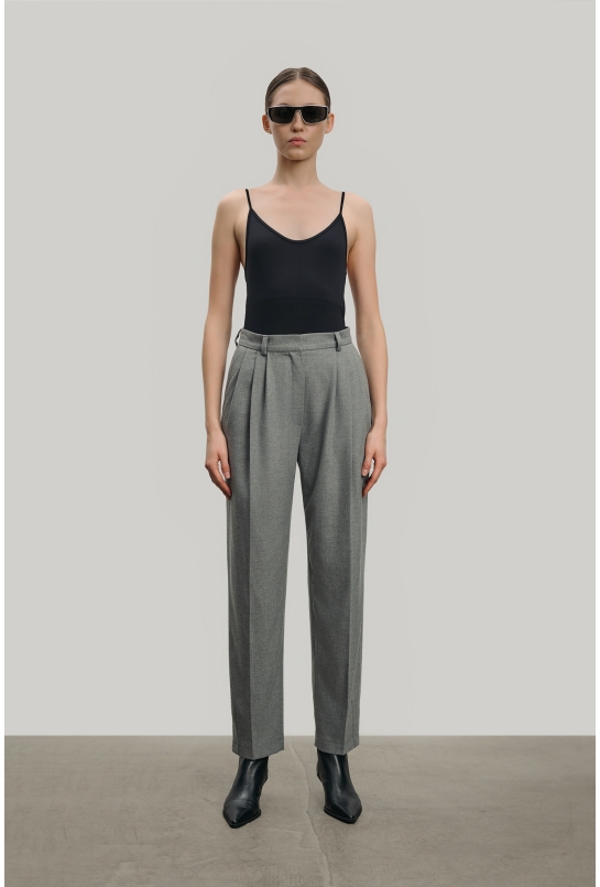 MARY Light Grey Trousers