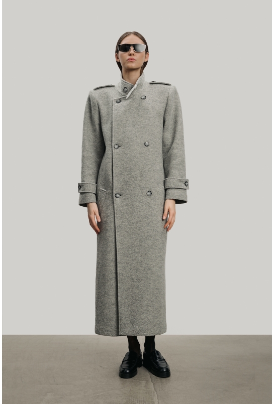 Matilde Gray Coat