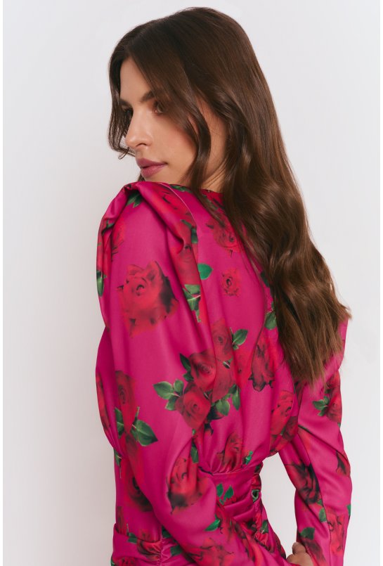 Sukienka Victoria pink, zdjęcie 4